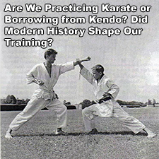 Are We Practicing Karate or Borrowing from Kendo? Did Modern History Shape Our Training? image