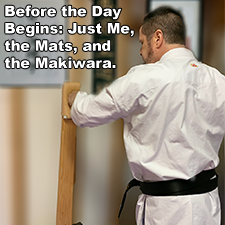 Before the Day Begins: Just Me, the Mats, and the Makiwara. image