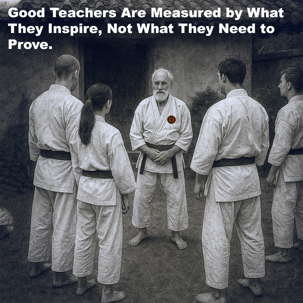 Good Teachers Are Measured by What They Inspire, Not What They Need to Prove.. Good Teachers Are Measured by What They Inspire, Not What They Need to Prove. image
