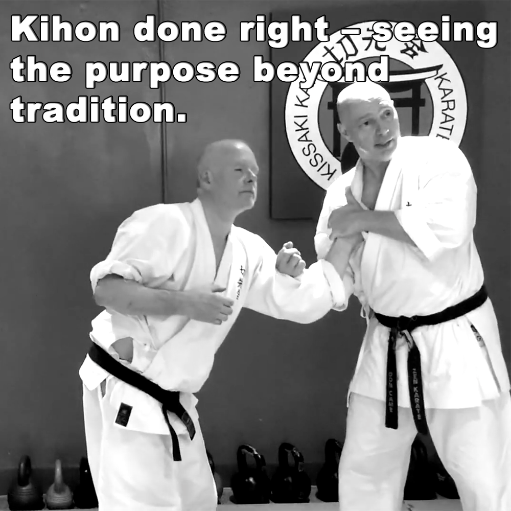 Kihon done right – seeing the purpose beyond tradition. Kihon done right – seeing the purpose beyond tradition. image